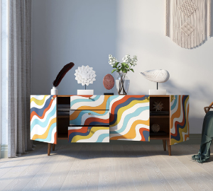 Комод "Berber" удлиненный принт 21 арт BB11/Print_21