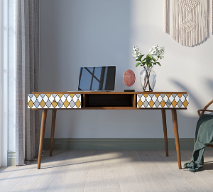 Стол рабочий "Berber" принт 22 арт BB18/Print_22