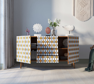 Комод "Berber" с ящиками 22 принт арт BB14/Print_22