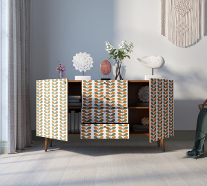 Комод "Berber" с ящиками принт 23 арт BB14/Print_23