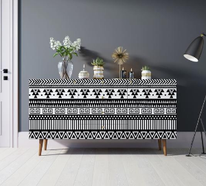 Комод "Berber" с ящиками 19 принт арт BB14/Print_19