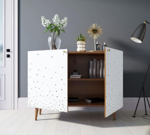 Комод "Berber" две дверки 15 принт арт BB04/Print_15