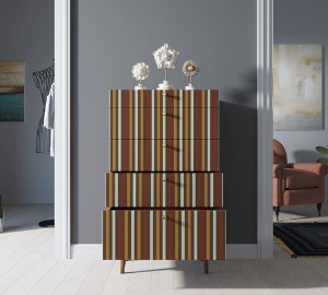 Комод высокий "Berber" принт 20 арт BB10/Print_20