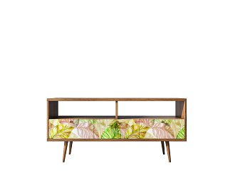 Консоль "Berber" с тремя ящиками принт 29 арт BB23/Print_29