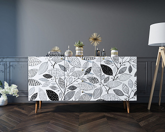 Комод "Berber" с ящиками 9 принт арт BB14/Print_09