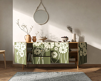 Комод "Berber" удлиненный арт BB11/Print_53