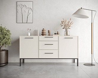 Комод две дверки и три ящика "Nicole" арт NEM08