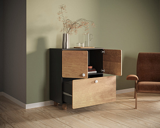 Комод с двумя дверками и ящиком "Split" SP03