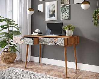 Стол рабочий "Berber" малый принт 50 арт BB32/Print_50