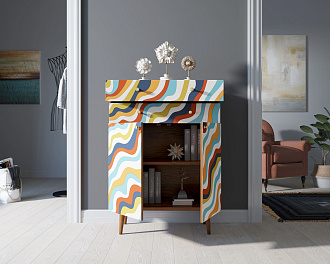 Комод "Berber" большой 21 принт арт BB12/Print_21