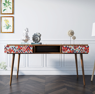 Стол рабочий "Berber" принт 2 арт BB18/Print_02