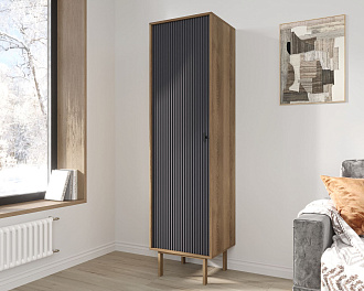 Шкаф c одной дверкой "Emerson" арт EM101/7024/L