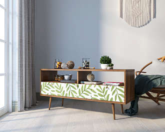 Консоль "Berber" с тремя ящиками принт 28 арт BB23/Print_28