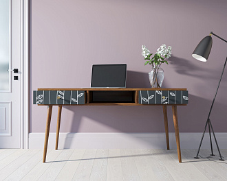 Стол рабочий "Berber" принт 18 арт BB18/Print_18