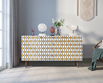 Комод "Berber" с ящиками 22 принт арт BB14/Print_22