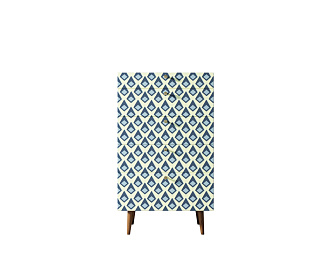 Комод высокий "Berber" принт 13 арт BB10/Print_13