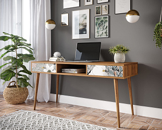 Стол рабочий "Berber" принт 50 арт BB18/Print_50