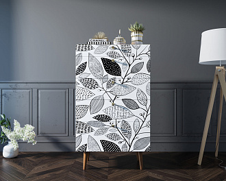 Комод высокий "Berber" принт 9 арт BB10/Print_09
