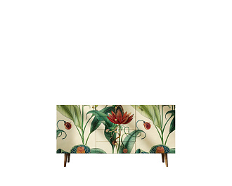 Комод "Berber" с ящиками 7 принт арт BB14/Print_07