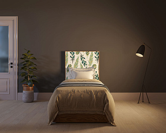 Кровать "Berber" 90 на 200 принт 44 арт BB43/Print_44