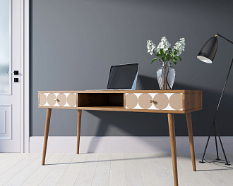 Стол рабочий "Berber" принт 17 арт BB18/Print_17