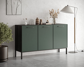 Комод с тремя дверками "Nicole" NLN02G