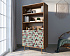 Стеллаж с дверками "Berber" принт 26 арт BB26/Print_26