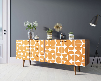 Комод "Berber" удлиненный принт 14 арт BB11/Print_14
