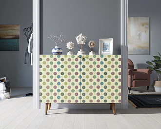 Комод "Berber" две дверки 24 принт арт BB04/Print_24