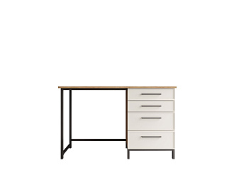 Стол рабочий "Nicole" c одной тумбой NR23