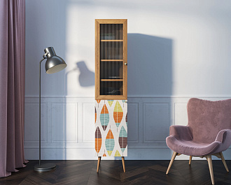 Буфет "Berber" узкий принт 48 арт BB39/Print_48