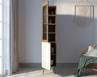 Буфет "Berber" узкий принт 45 арт BB39/Print_45