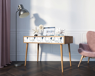 Стол рабочий "Berber" малый принт 36 арт BB32/Print_36