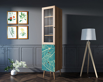 Буфет "Berber" узкий принт 41 арт BB39/Print_41