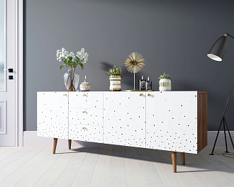 Комод "Berber" удлиненный принт 15 арт BB11/Print_15