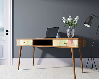 Стол рабочий "Berber" принт 16 арт BB18/Print_16