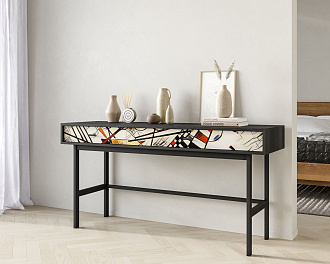 Консоль с двумя ящиками "Emerson" by Kandinsky арт EM22/Print_01