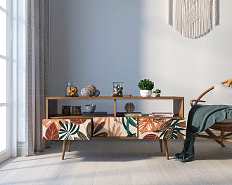 Консоль "Berber" с тремя ящиками принт 25 арт BB23/Print_25