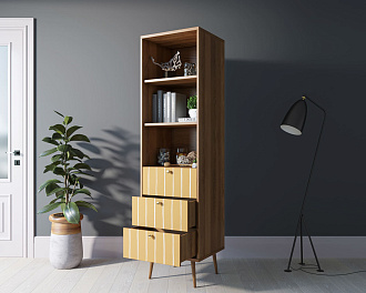 Стеллаж с ящиками "Berber" принт 43 арт BB45/Print_43