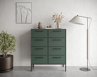 Комод на восемь ящиков "Nicole" арт NEM20G