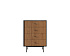 Комод вертикальный с четырьмя ящиками "Emerson" арт EM18