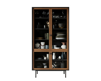 Шкаф четырьмя дверками "Emerson" арт EM09