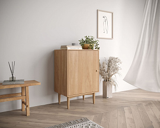 Тумба Bubble Solid с одной дверкой арт BBL02S