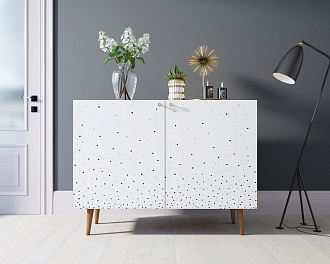 Комод "Berber" две дверки 15 принт арт BB04/Print_15