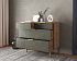 Комод с четыремя ящиками "Line" R22/browngrey