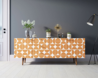 Комод "Berber" удлиненный принт 14 арт BB11/Print_14