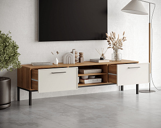 Комод "Nicole" с нишей низкий под TV NR27
