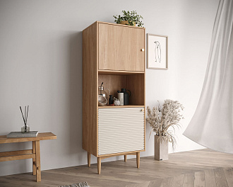 Буфет узкий Bubble Solid арт BBL07S