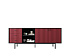 Комод с дверками и нишей "Emerson" арт EM15/red/L