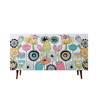 Комод с принтом 3 "Berber"  арт BB01/Print_03